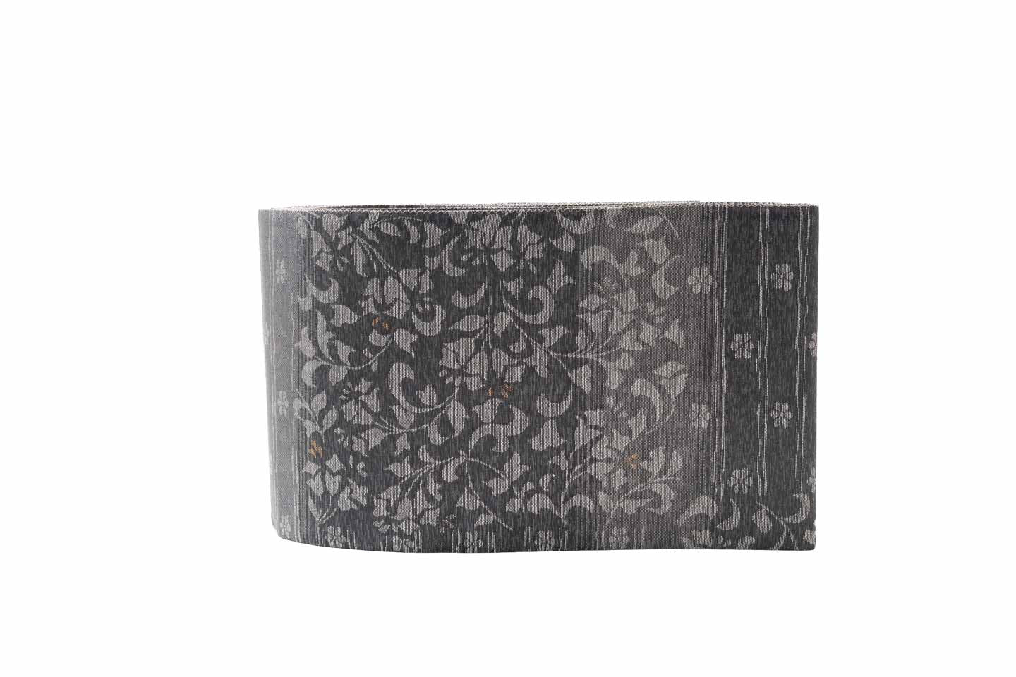 Online限定/即納品【総紗縫の半巾】唐草と横段と小花文様/純金・プラチナ箔使用