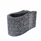 Online限定/即納品【総紗縫の半巾】唐草と横段と小花文様/純金・プラチナ箔使用