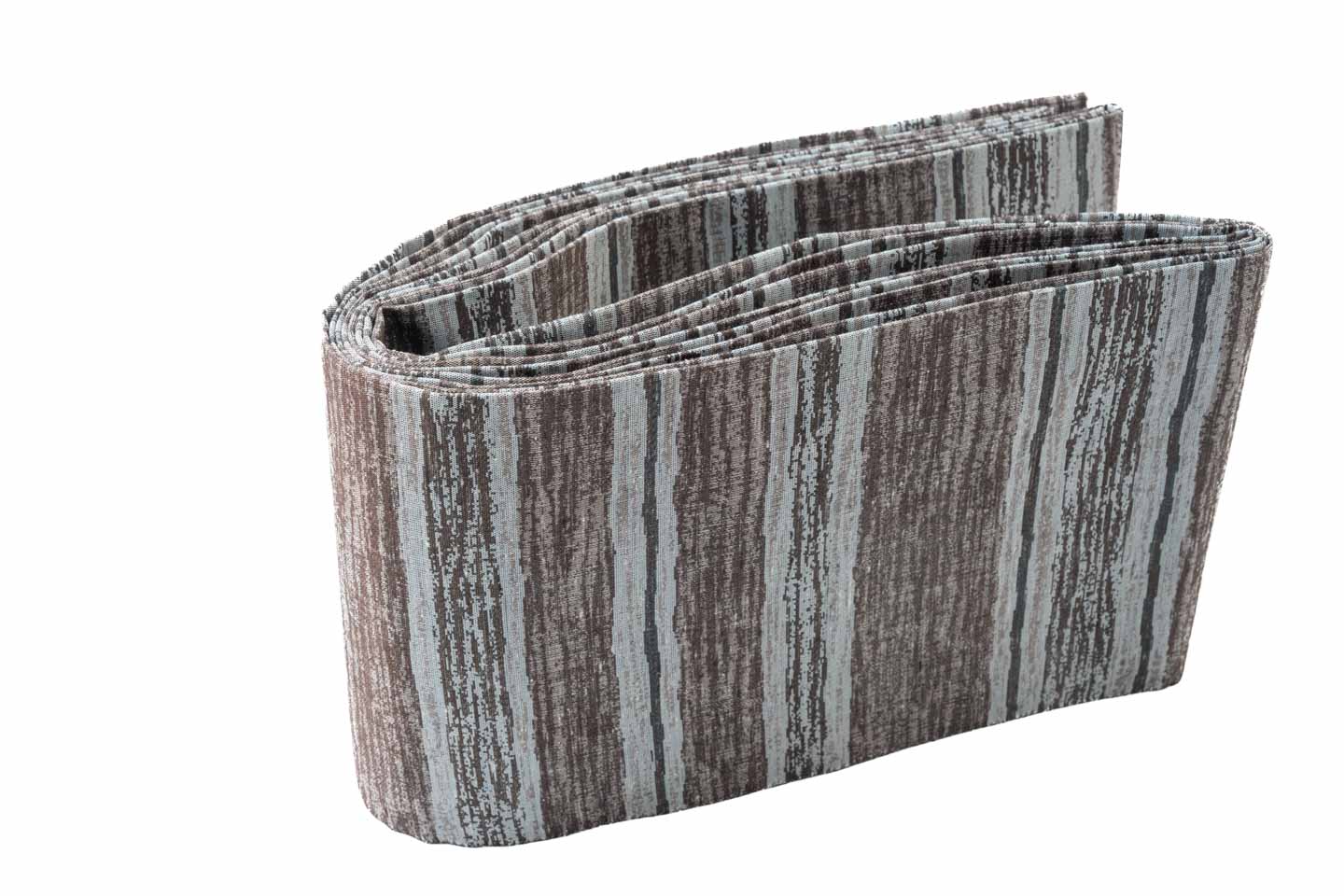 Online限定/即納品【漢錦の半幅帯】横段柄/茶系
