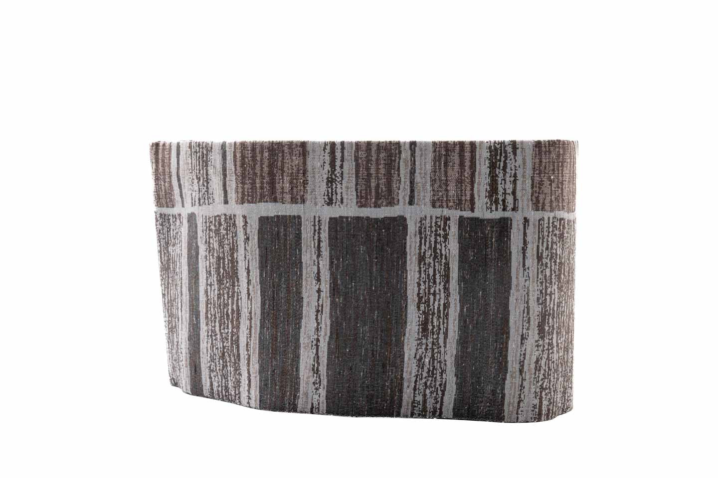 Online限定/即納品【漢錦の半幅帯】横段柄/茶系