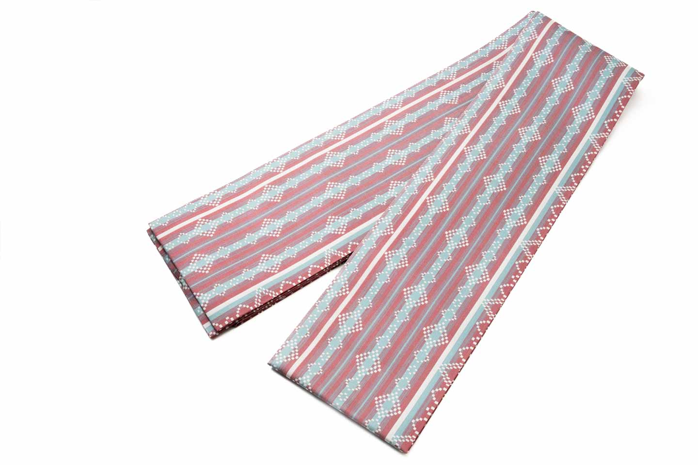 Online限定/即納品【漢錦の半幅帯】献上柄/撫子色