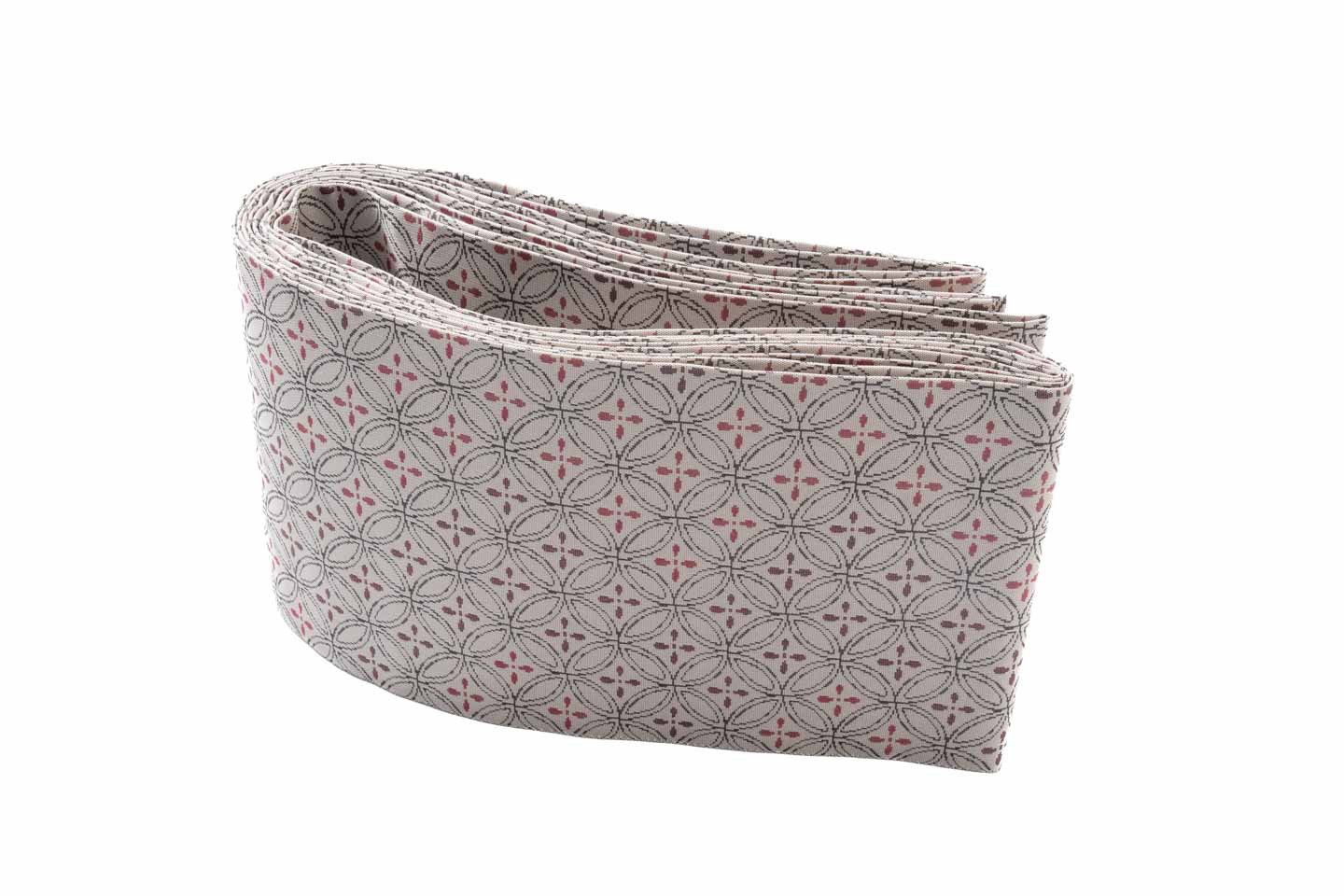 Online限定/即納品【漢錦の半幅帯】七宝柄/ベージュ