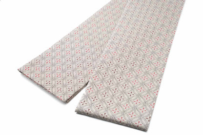 Online限定/即納品【漢錦の半幅帯】七宝柄/ベージュ