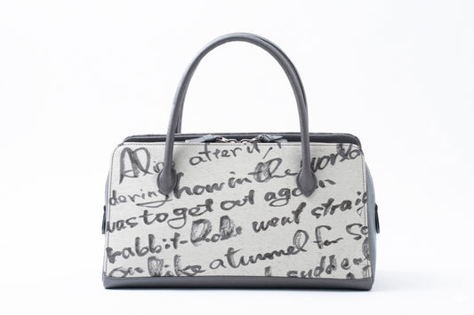 会員限定【帯地から選ぶ利休バッグのオーダーメイド】アリス／紹巴織