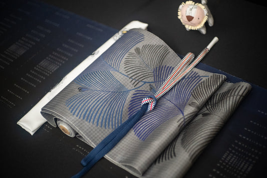 【綾竹台遠州経巻 一本独鈷帯締め】no,1