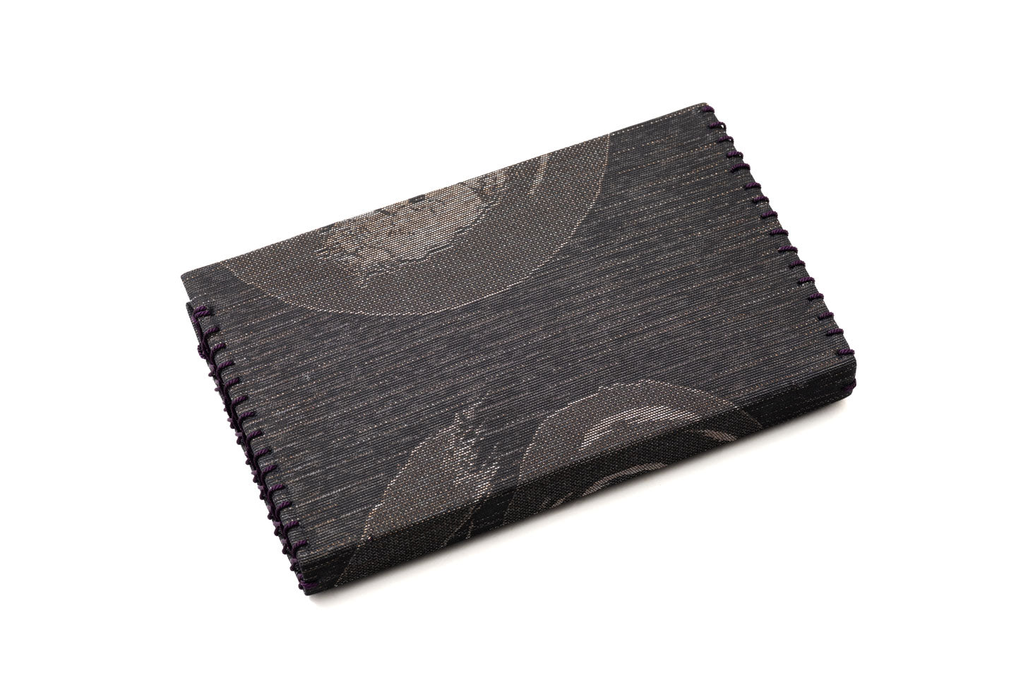 懐紙ばさみ 雷神 総紗縫の帯地使用 京都西陣となみ織物 仙福屋宗介