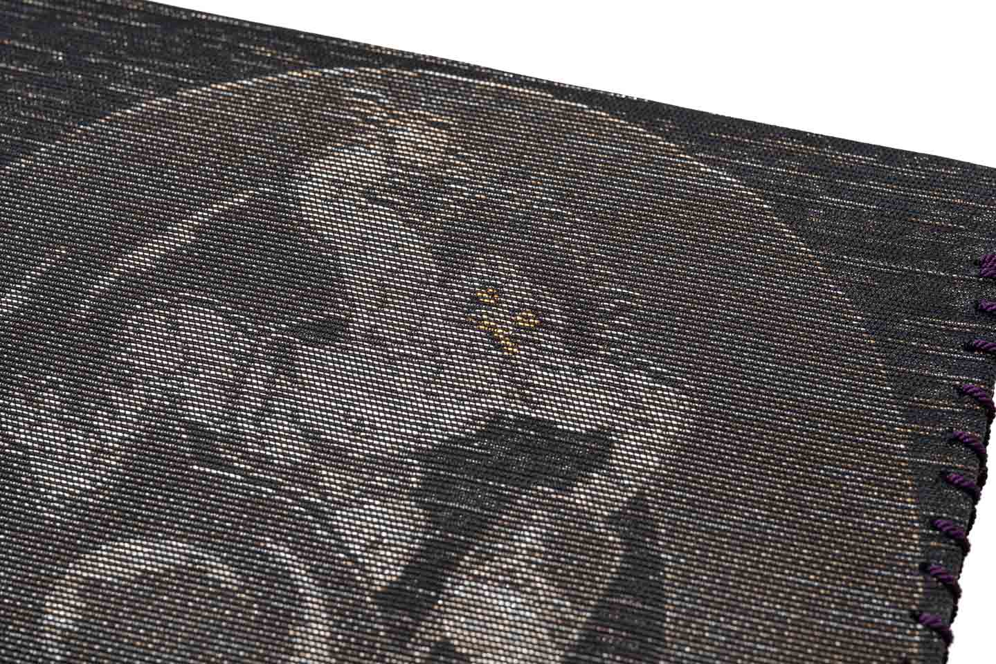 懐紙ばさみ 雷神 総紗縫の帯地使用 京都西陣となみ織物 仙福屋宗介