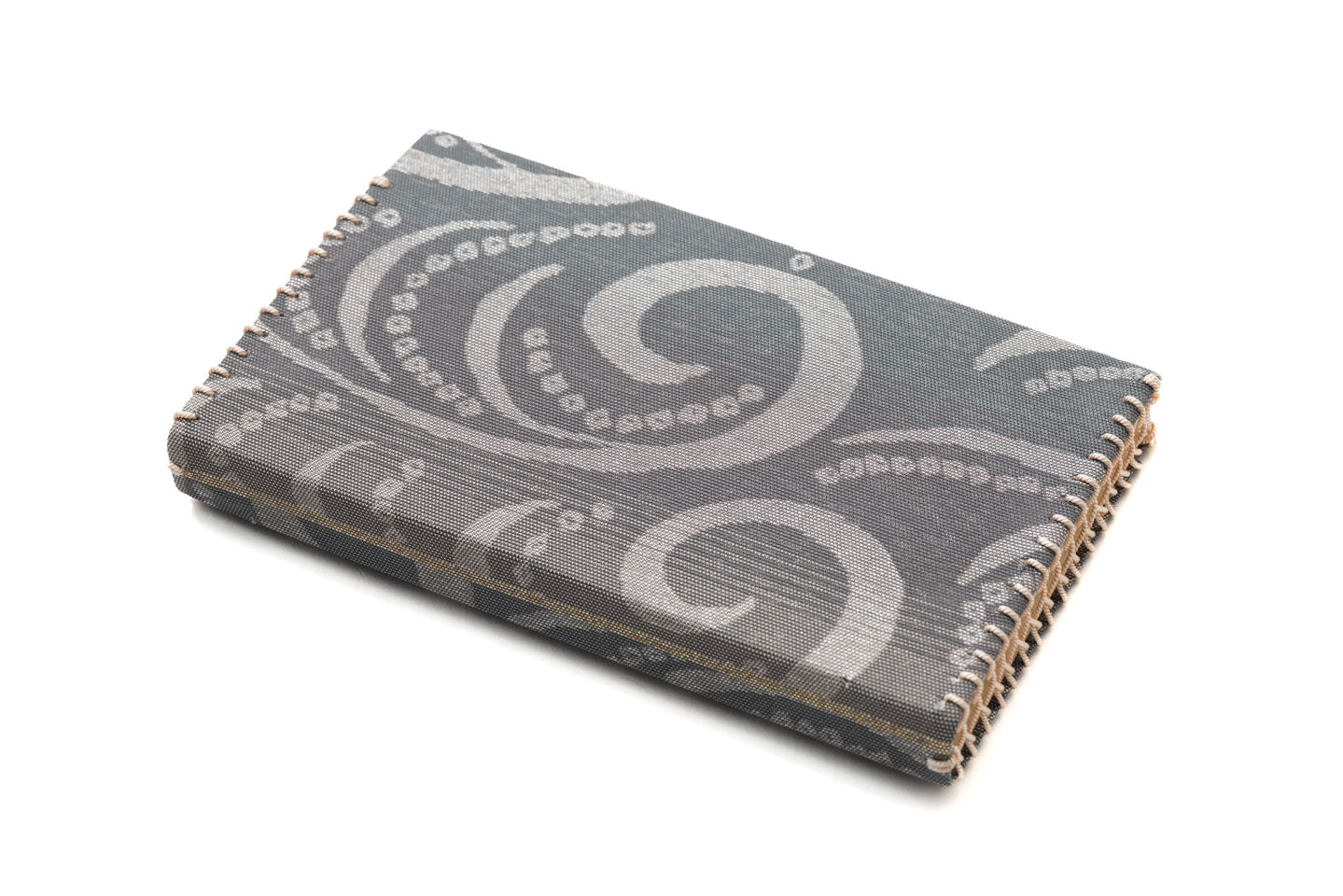 懐紙ばさみ 渦 総紗縫の帯地使用 京都西陣となみ織物 仙福屋宗介