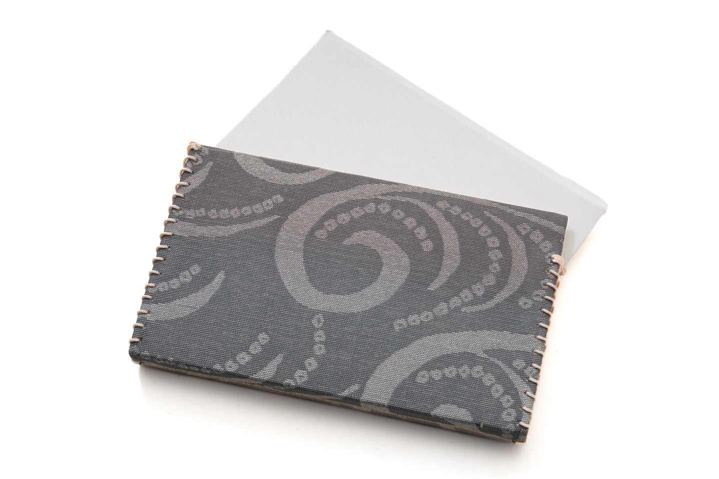 懐紙ばさみ 渦 総紗縫の帯地使用 京都西陣となみ織物 仙福屋宗介