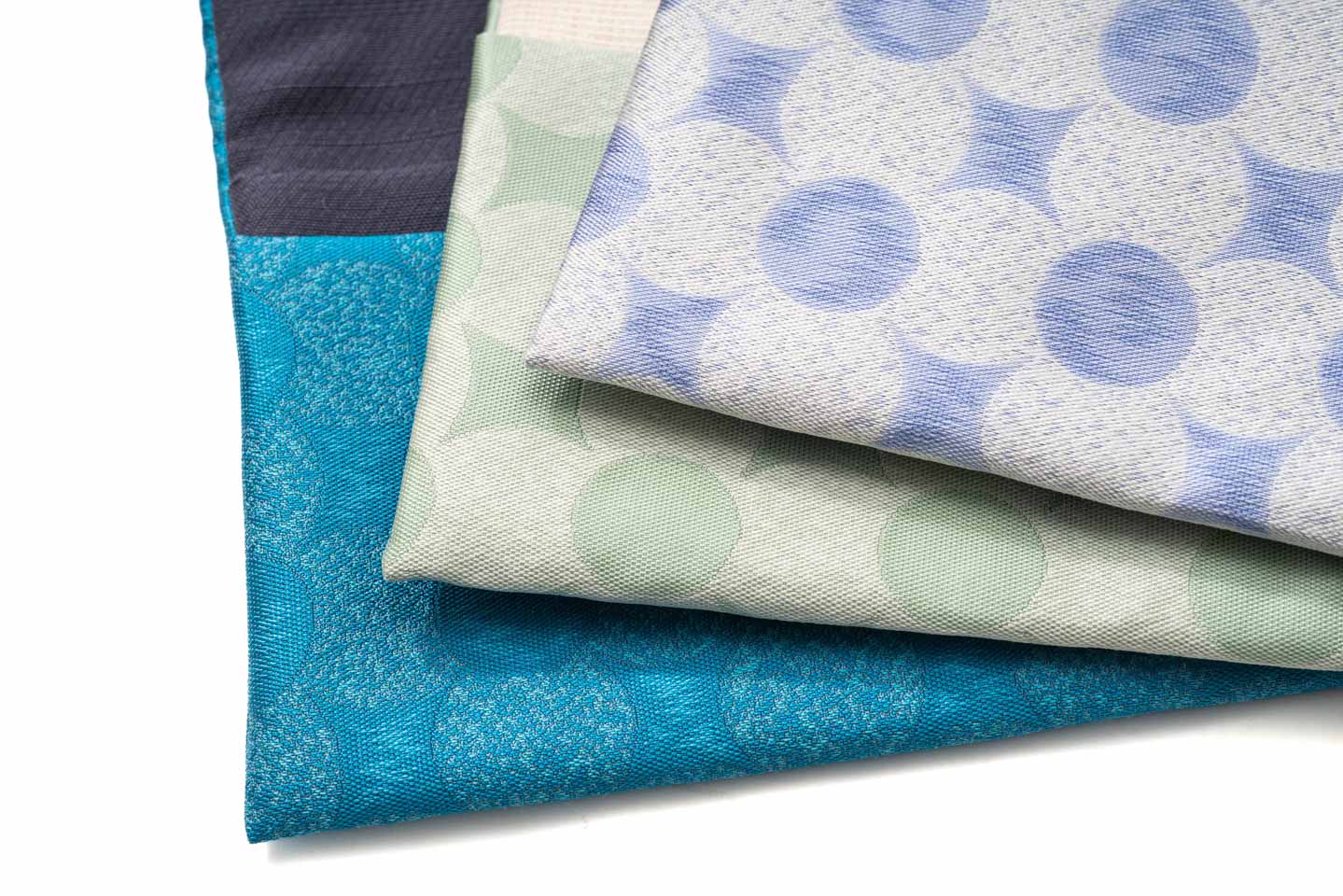 西陣織 南蛮七宝文様の懐紙入れ/京都西陣 となみ織物 仙福屋宗介