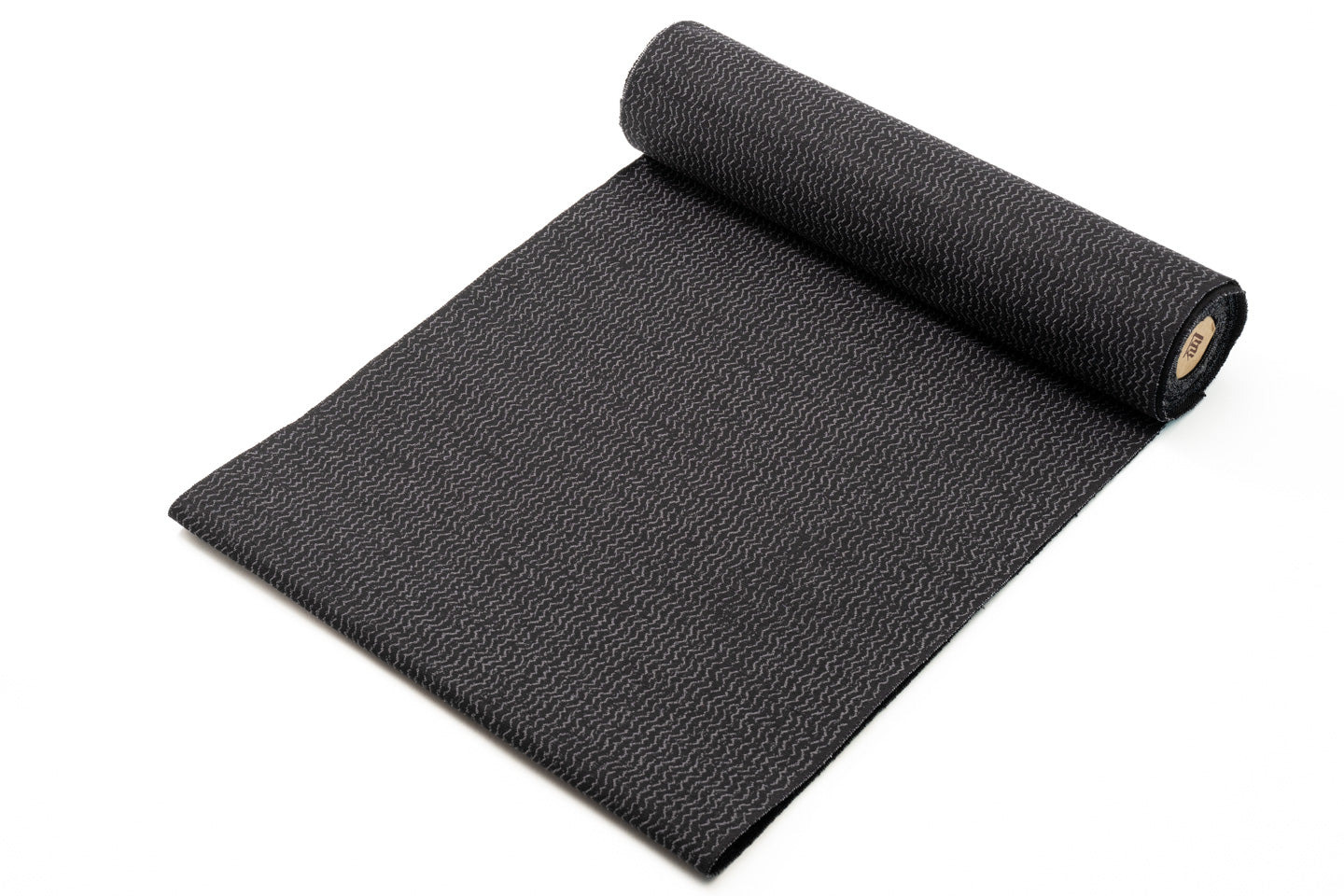 名古屋帯 縮緬縞 オールシーズン 黒系 カジュアル 京都西陣 となみ帯