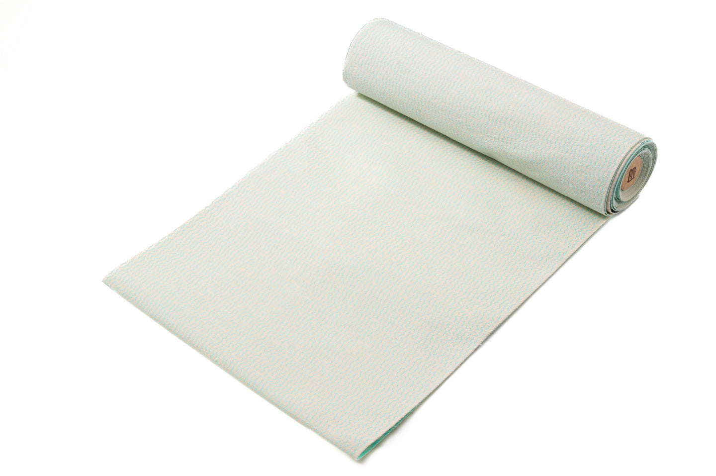 名古屋帯 縮緬縞 オールシーズン 白系 カジュアル 京都西陣 となみ帯