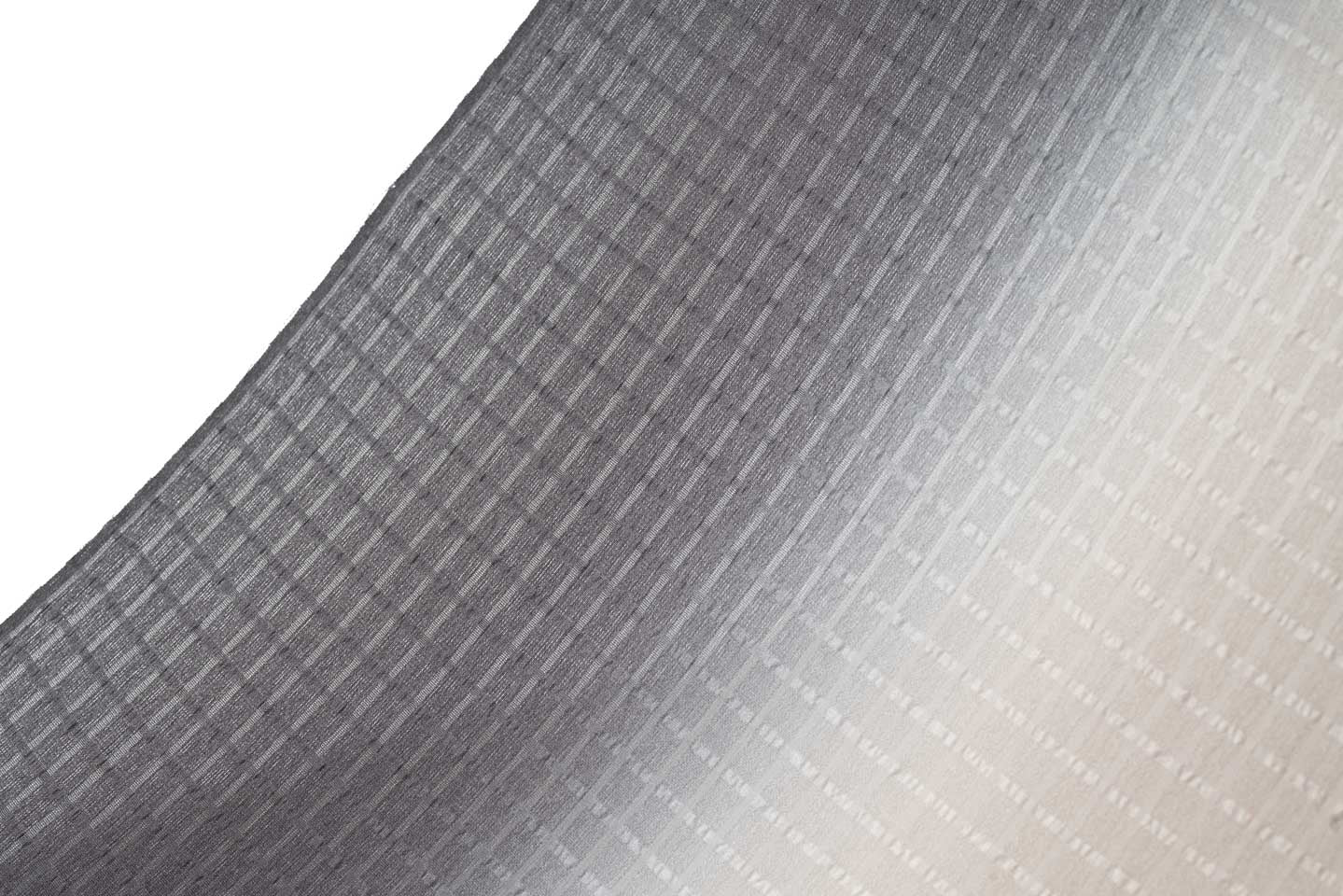 オールシーズン対応 たて二色ぼかし帯揚げ 生地の透け感 生地アップ