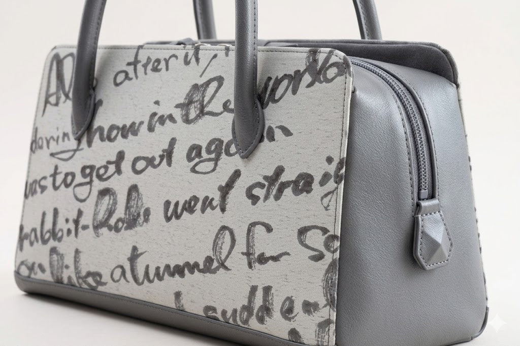 会員限定【帯地から選ぶ利休バッグのオーダーメイド】アリス／紹巴織