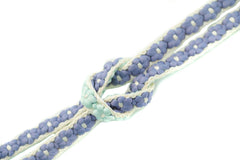 Online限定【仙福屋の小桜組帯締め】甕覗色×紅掛空色