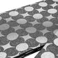 Online限定/即納品【総紗縫の半巾】南蛮七宝文様/黒×シルバー