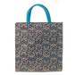 【Celticのお太鼓トート】ケルト文様(藍グレー)/紹巴織 1