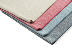 【仙福屋の防染糸織り帯揚げ】 波流水柄