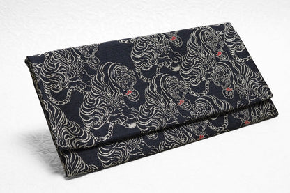 伊藤若冲の世界/懐紙入れ【虎/紹巴織】